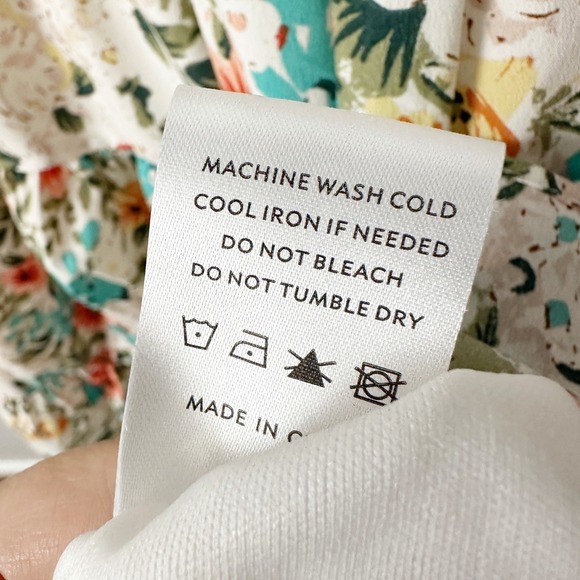 Baltic Born Marta Smocked Floral Midi Dress women's size XL - Picture 7 of 12